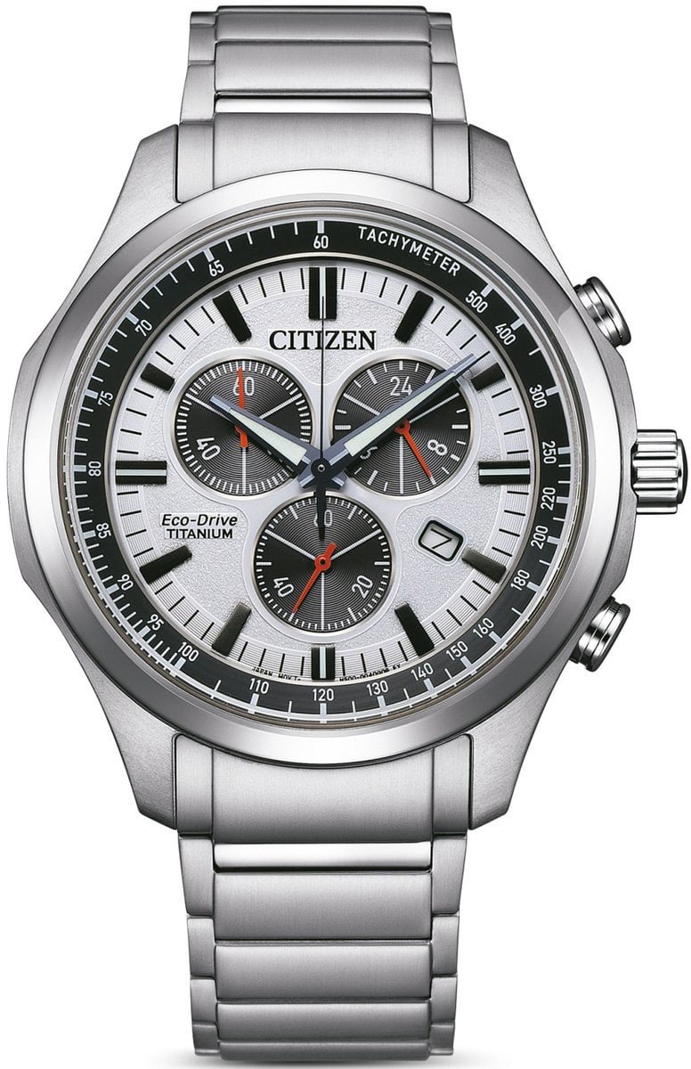 Citizen AT2530-85A Super Titanium heren horloge 43mm Grijs