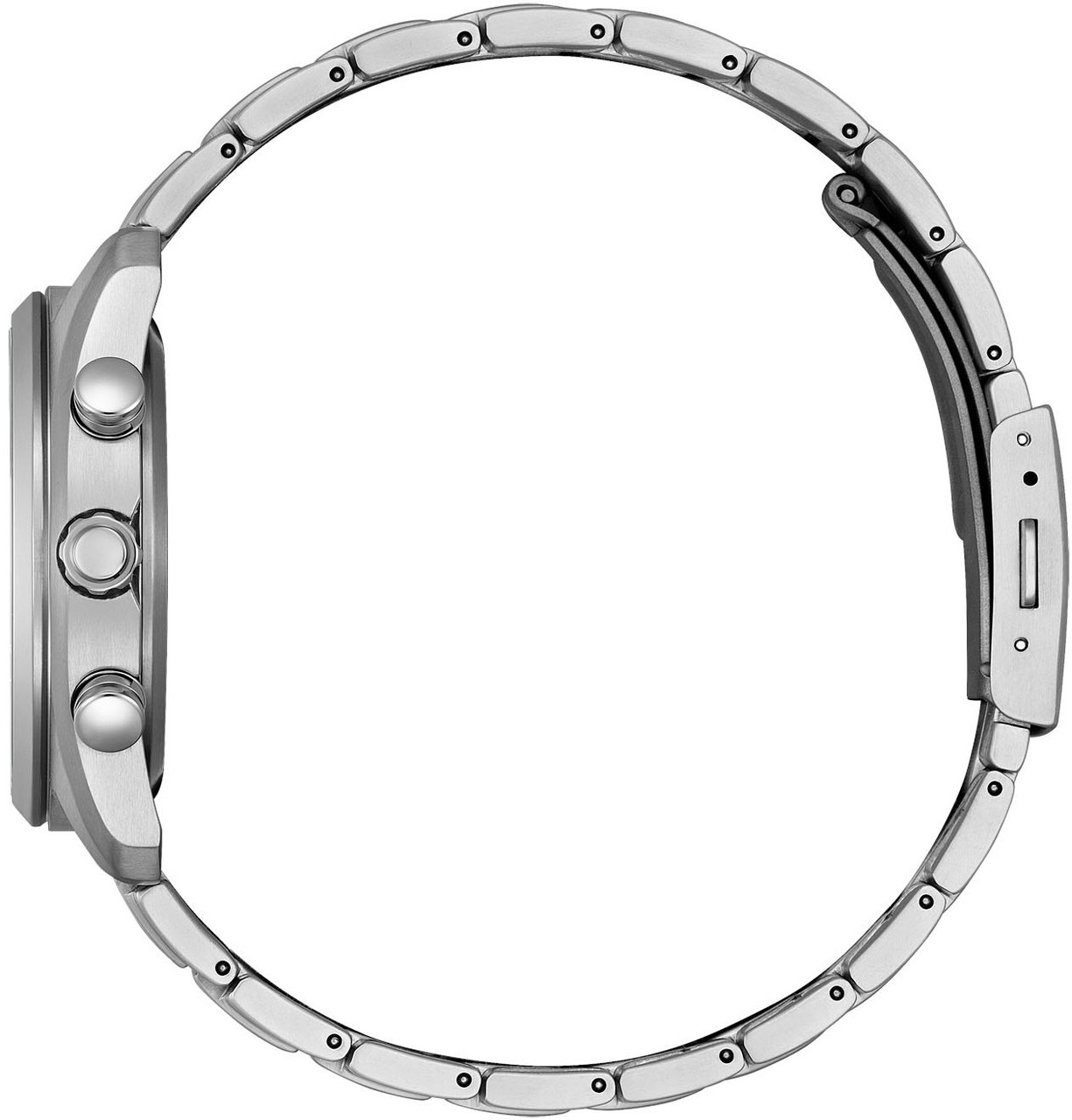 Citizen AT2590-59A Super Titanium Eco-Drive horloge 40 mm Zilver