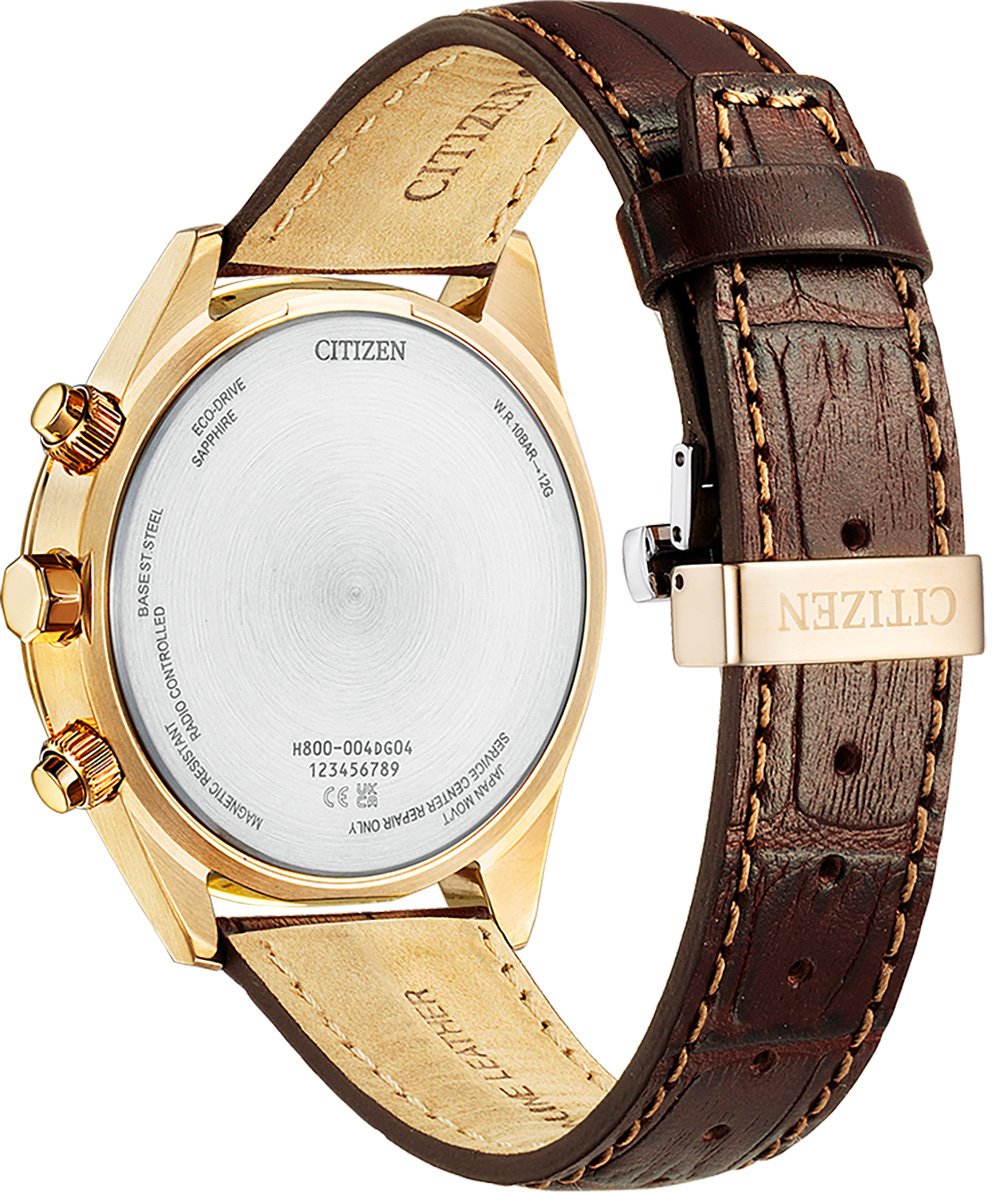 Citizen AT8263-10H Radio Controlled Eco-Drive horloge Grijs