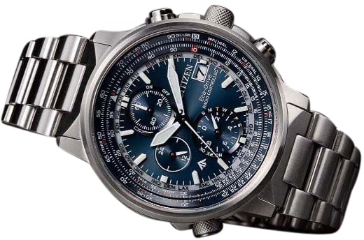 Citizen AT8300-58L Promaster Sky Eco-Drive Pilot horloge Blauw