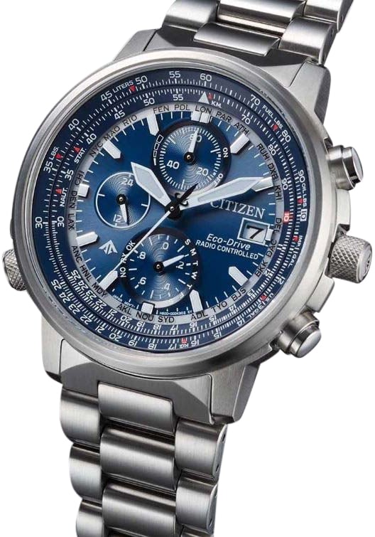 Citizen AT8300-58L Promaster Sky Eco-Drive Pilot horloge Blauw