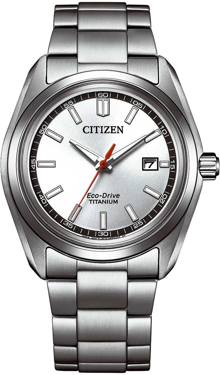 Citizen AW1900-50A Super Titanium Eco-Drive horloge 40 mm Zilver