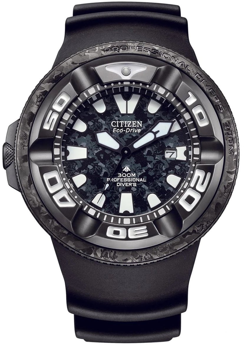 Citizen BJ8056-01E Godzilla Promaster 'Ecozilla' Diver horloge Grijs