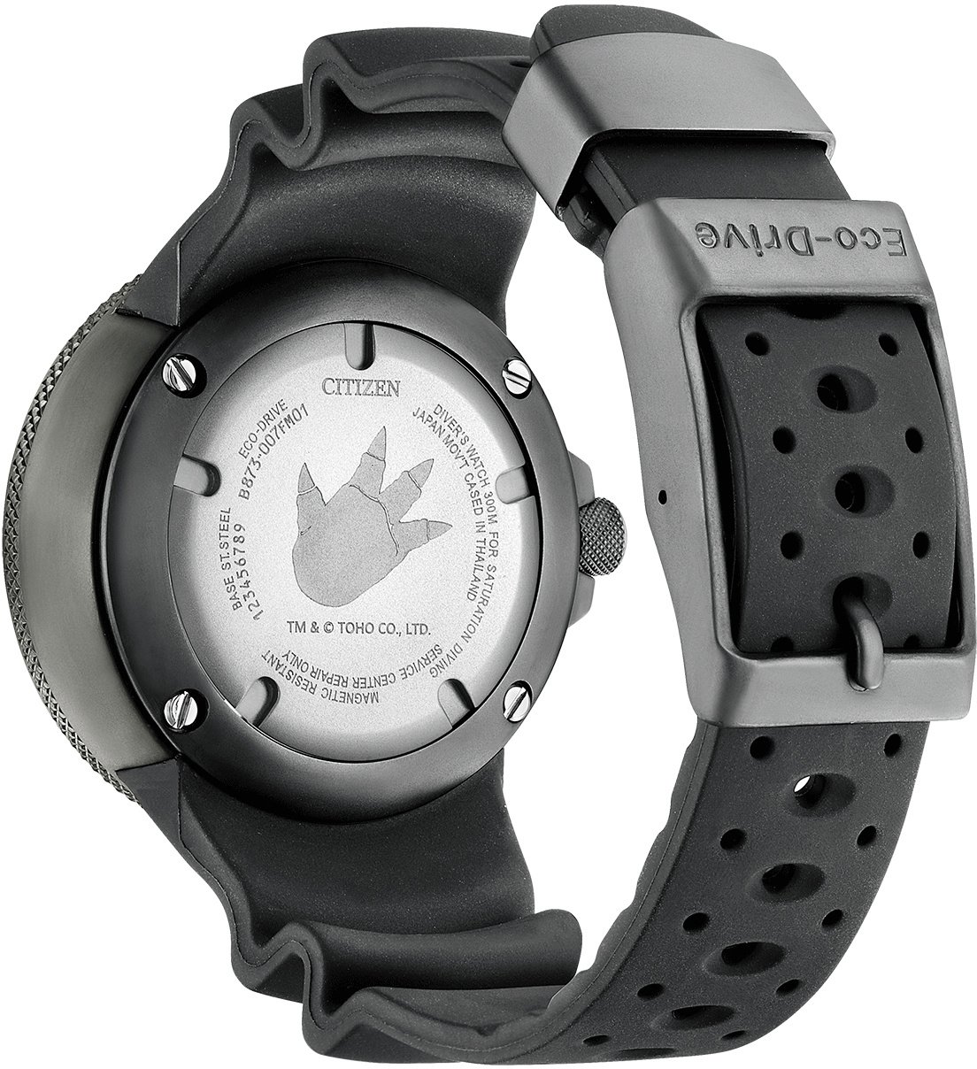 Citizen BJ8056-01E Godzilla Promaster 'Ecozilla' Diver horloge Grijs