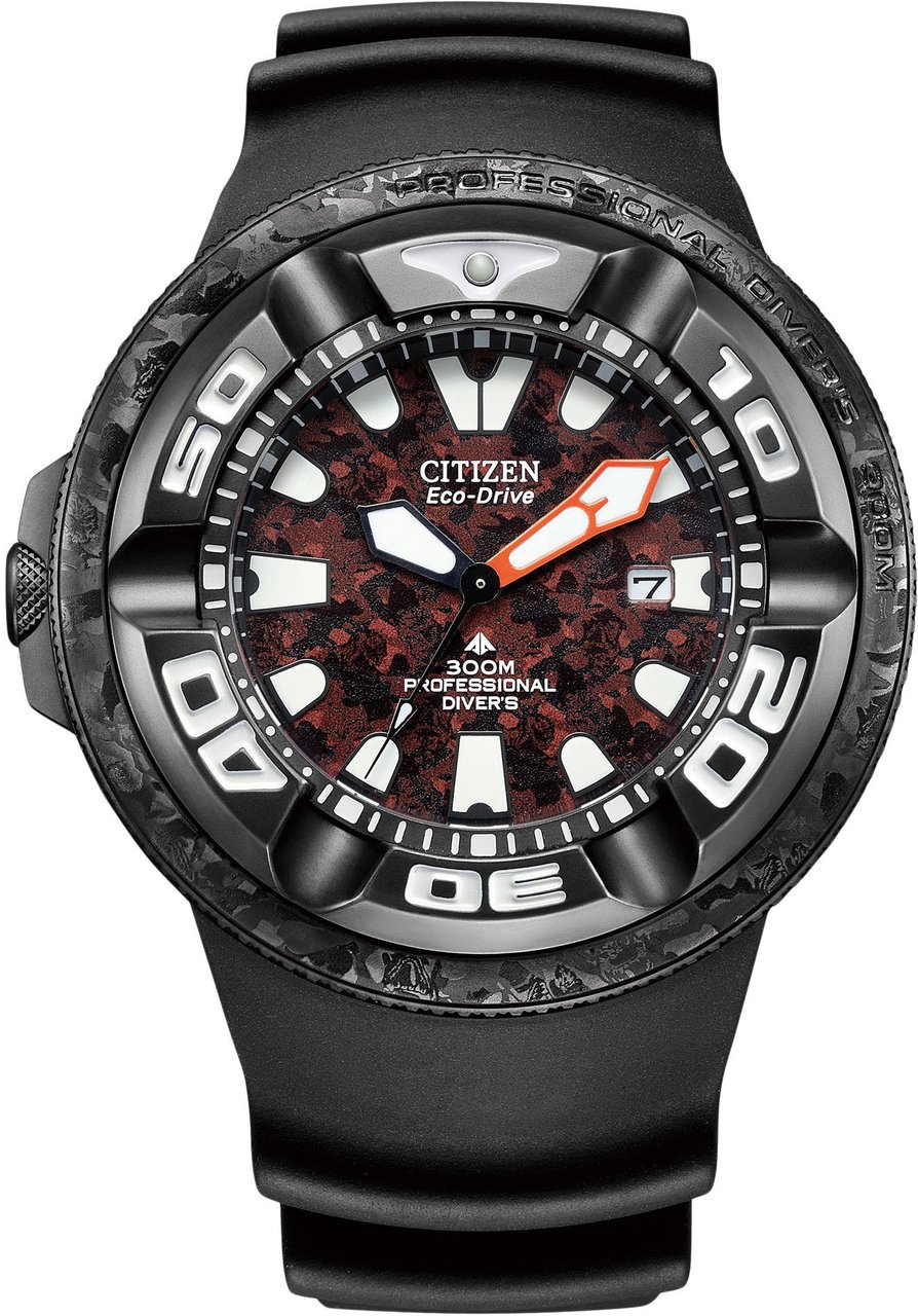 Citizen BJ8059-03Z Godzilla Promaster 'Ecozilla' Diver horloge Rood