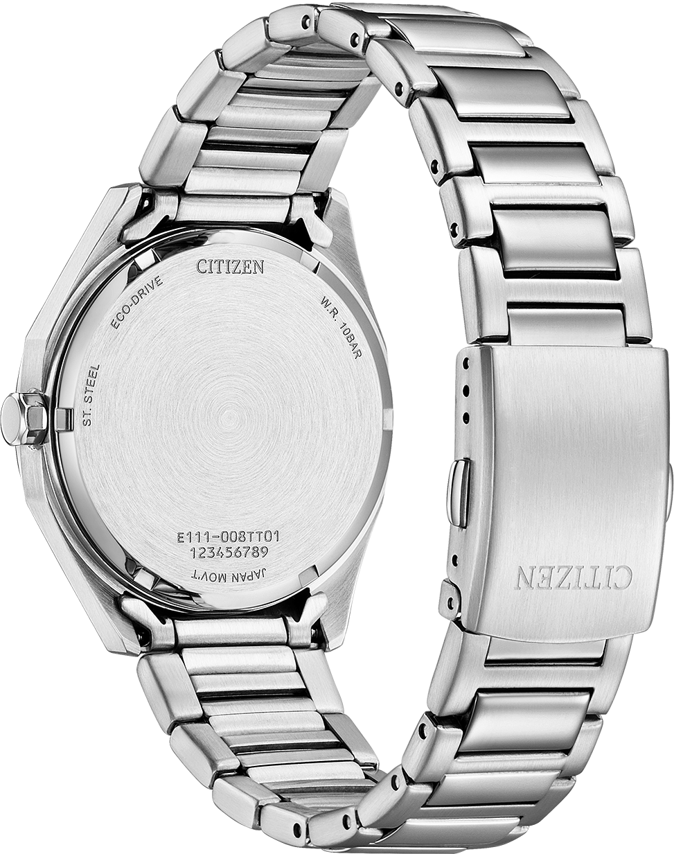 Citizen Citizen Horloge BM7620-83L Staal Eco-drive 100m Waterdicht met Blauwe Wijzerplaat 38mm Divers