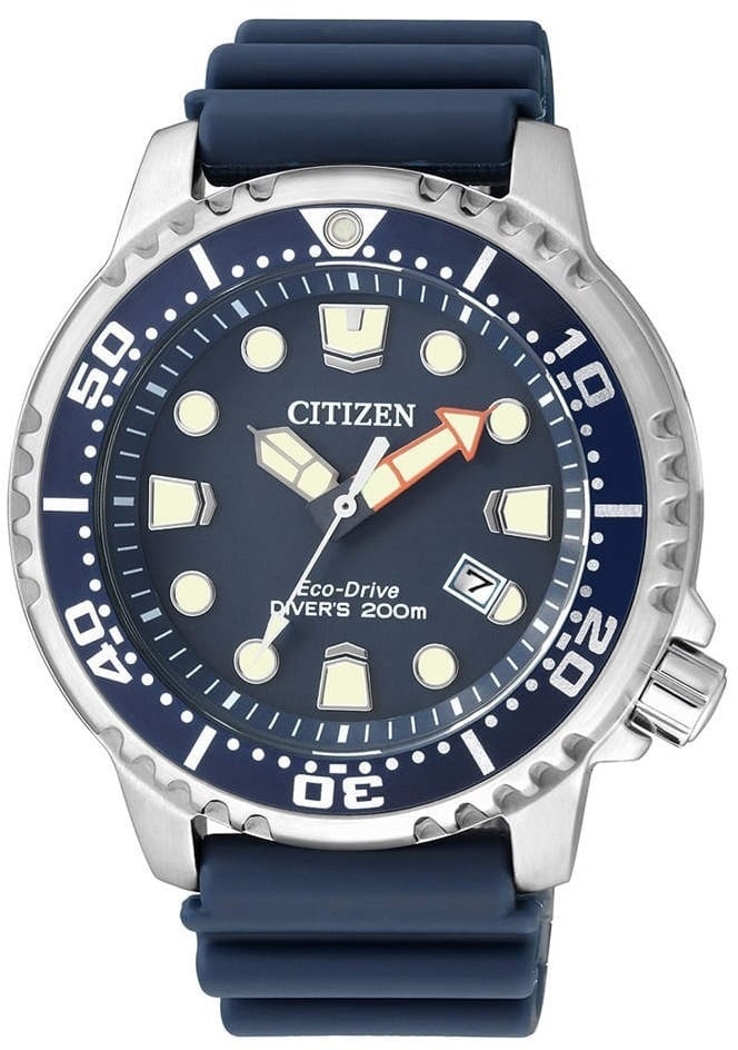 Citizen Promaster BN0151-17L Marine Eco-Drive herenhorloge 44 mm Blauw