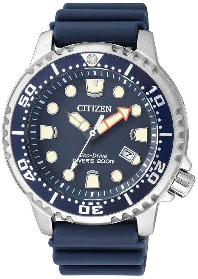 Citizen Promaster BN0151-17L Marine Eco-Drive herenhorloge 44 mm Blauw