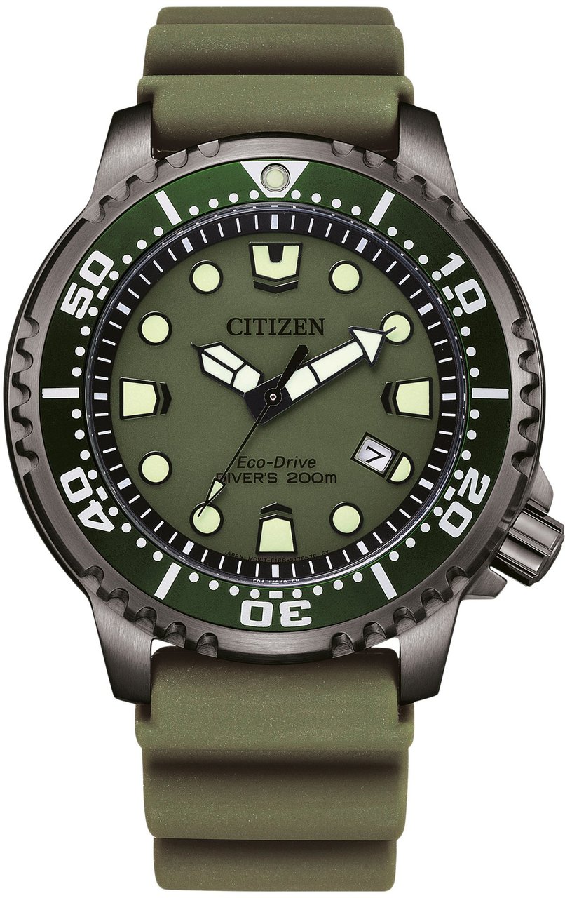 Citizen BN0157-11X Promaster Marine Eco-Drive duikhorloge Groen