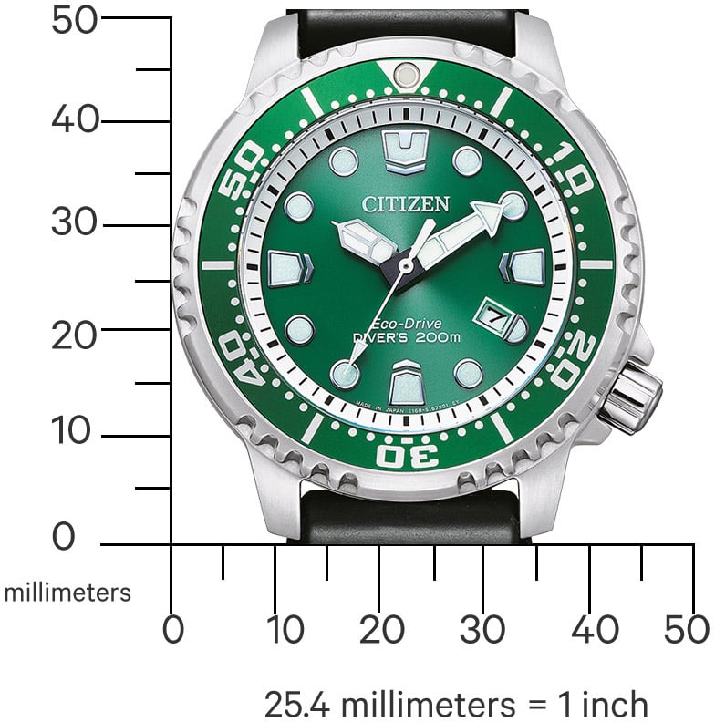 Citizen BN0158-18XM Promaster Marine Eco-Drive duikhorloge Groen