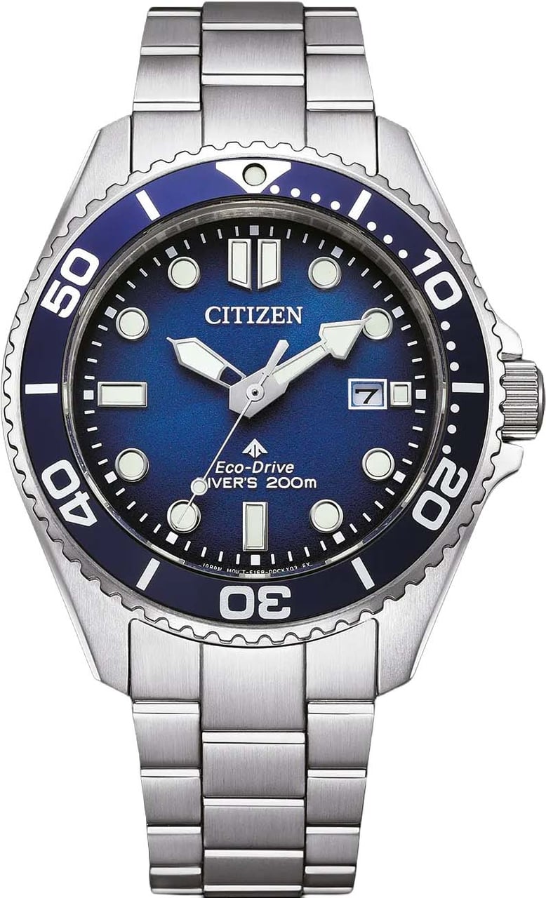 Citizen BN0260-54L Promaster Marine horloge Blauw