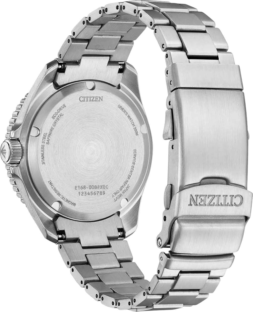 Citizen BN0260-54L Promaster Marine horloge Blauw