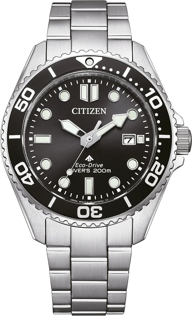 Citizen BN0261-51E Promaster Marine horloge Zwart