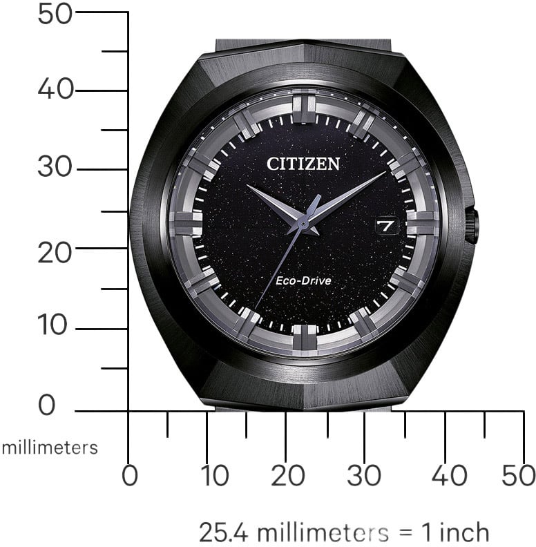 Citizen BN1015-52E Eco-Drive 365 Reserve Black horloge Zwart