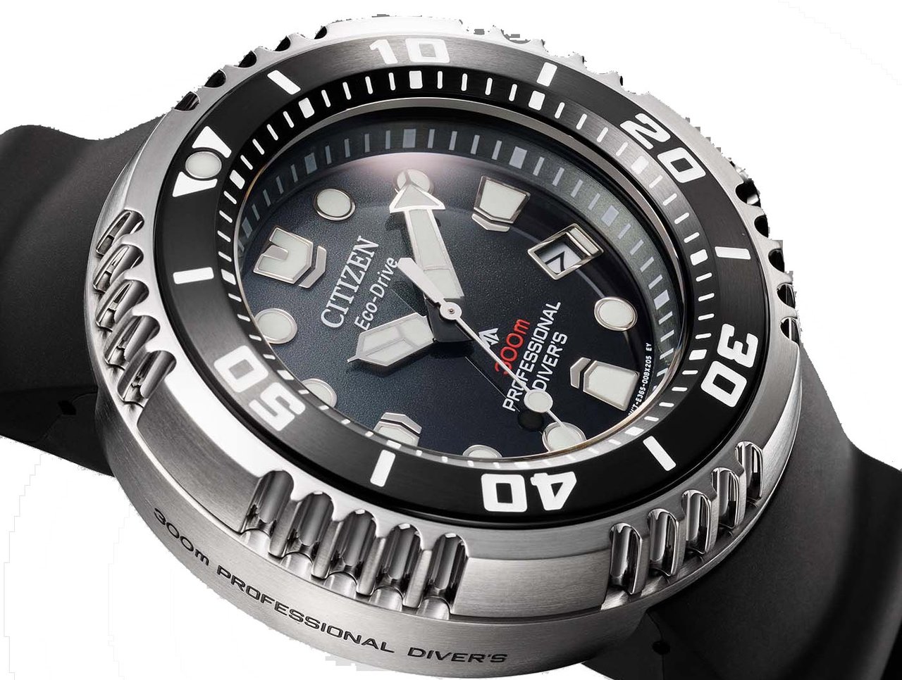 Citizen BN1024-01E Promaster Marine horloge Zwart