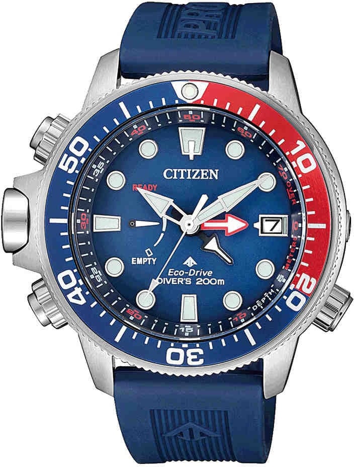 Citizen Promaster BN2038-01L Aqualand Eco-Drive herenhorloge 46.5 mm Blauw