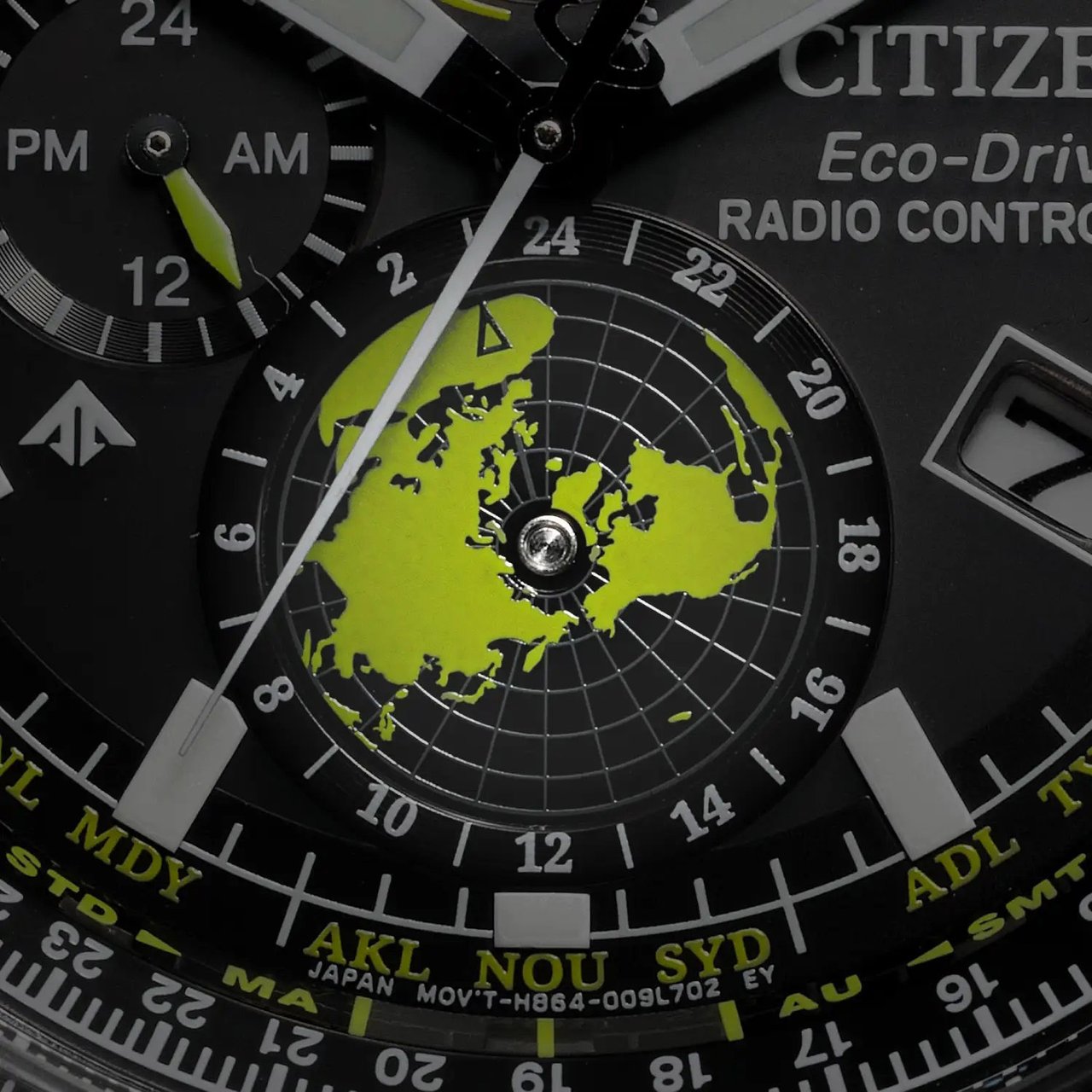 Citizen BY3006-53E Geo Trecker Promaster Sky horloge Zwart
