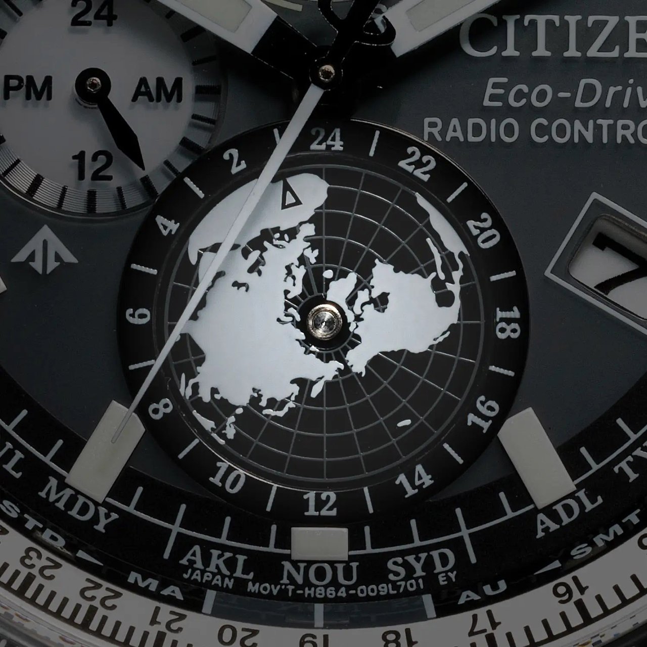 Citizen BY3006-53H Geo Trecker Promaster Sky horloge Zwart