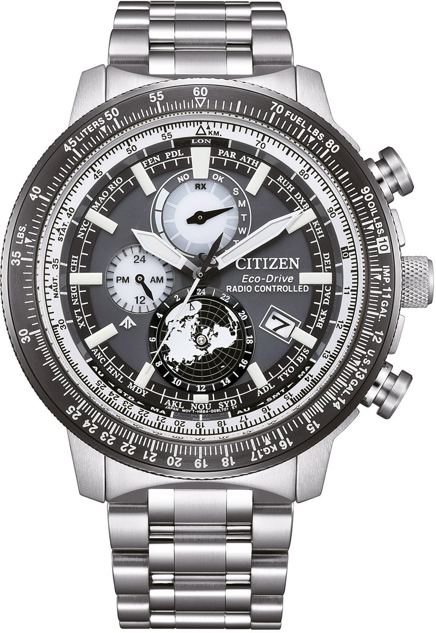 Citizen BY3006-53H Geo Trecker Promaster Sky horloge Zwart