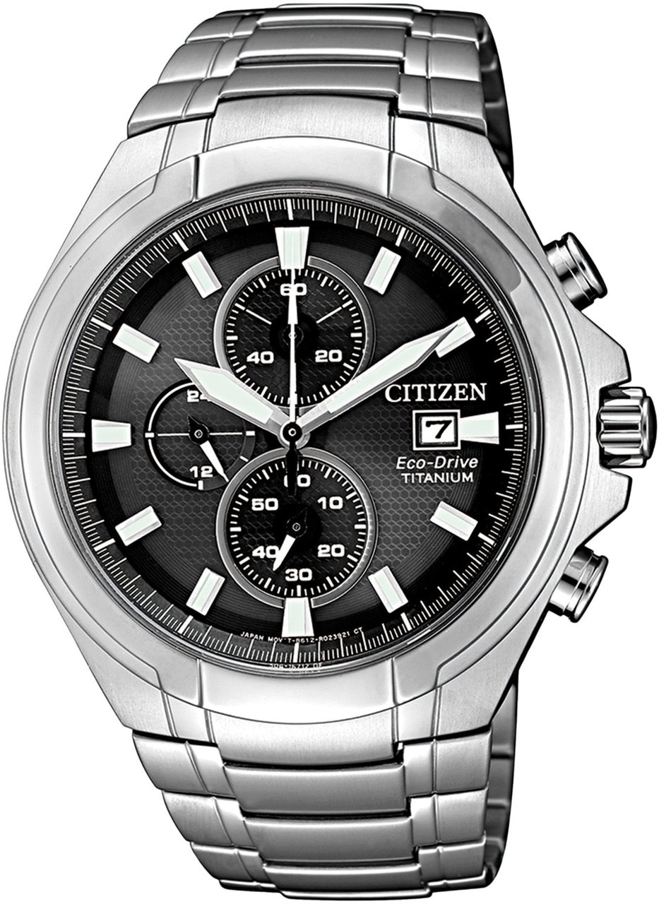 Citizen CA0700-86E Eco-Drive Super Titanium horloge Zwart