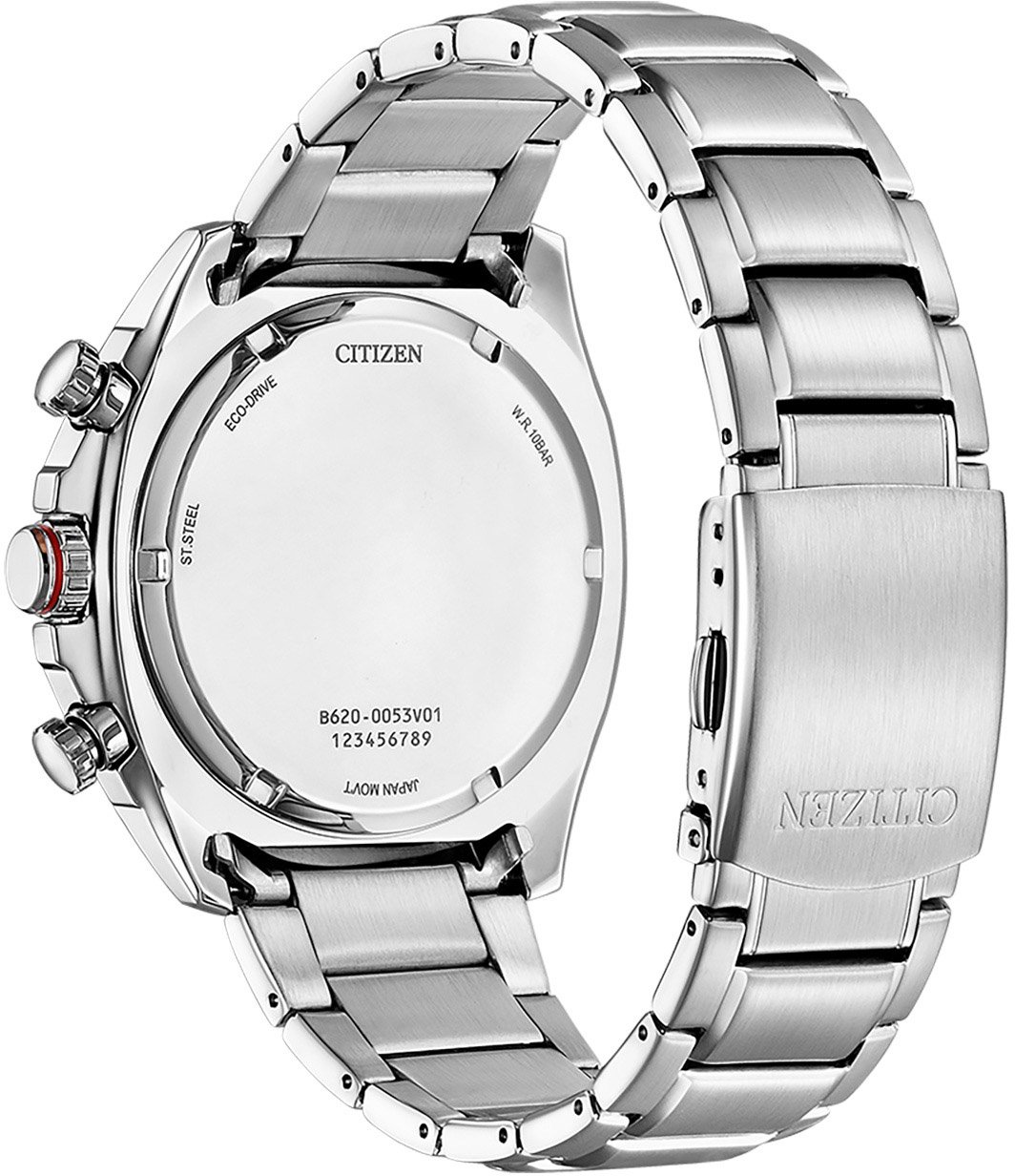 Citizen CA4561-89E Eco-Drive Chrono horloge Zwart