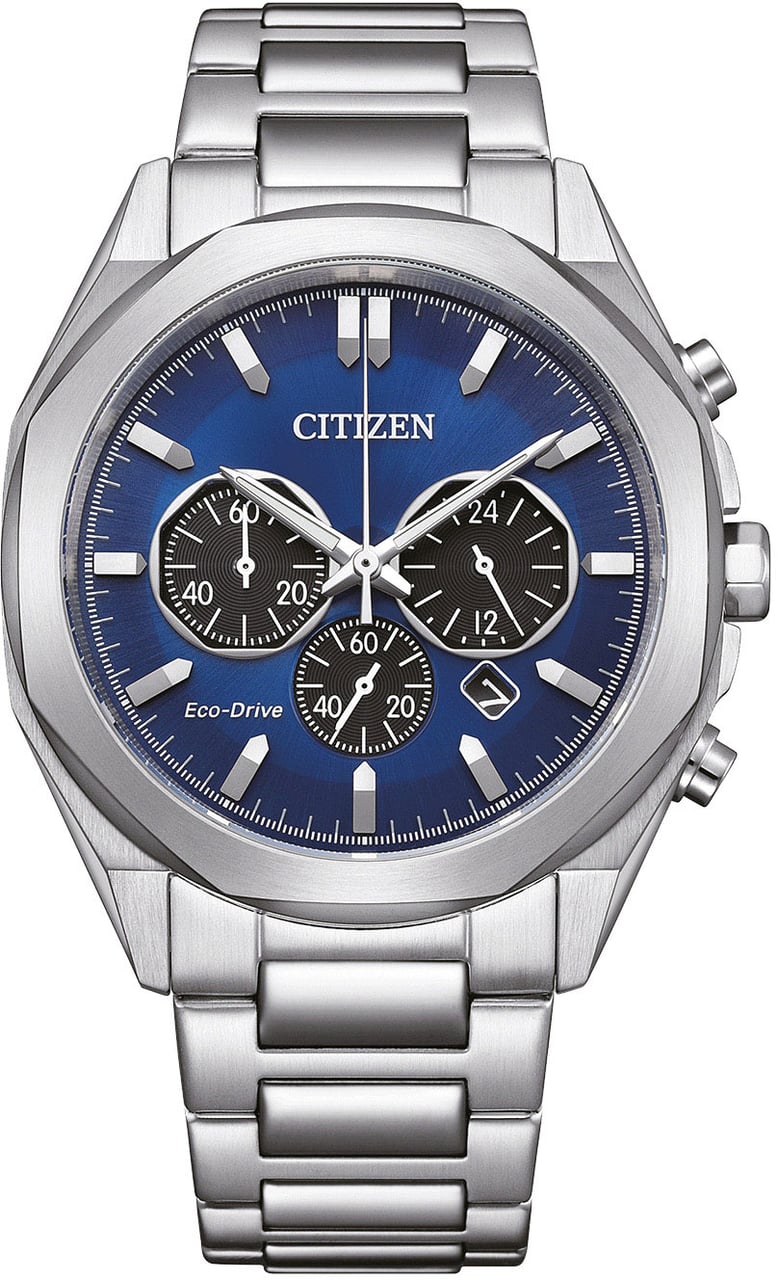 Citizen CA4590-81L Eco-Drive Chrono horloge Blauw