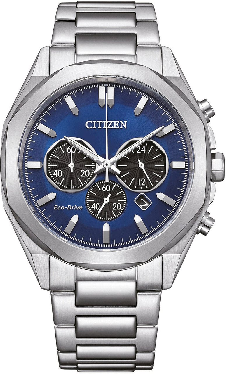 Citizen CA4590-81L Eco-Drive Chrono horloge Blauw