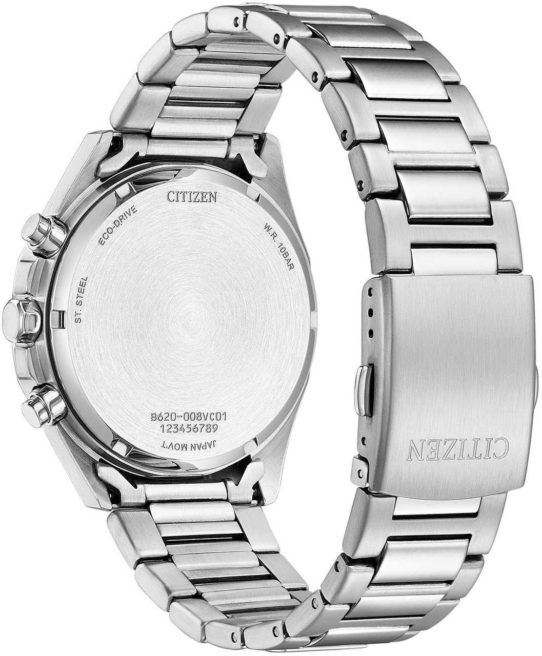 Citizen CA4590-81X Eco-Drive Chrono horloge Groen