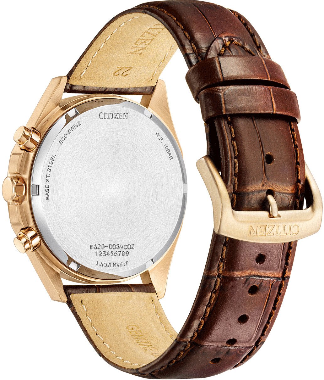 Citizen CA4593-15A Eco-Drive Chrono horloge Wit