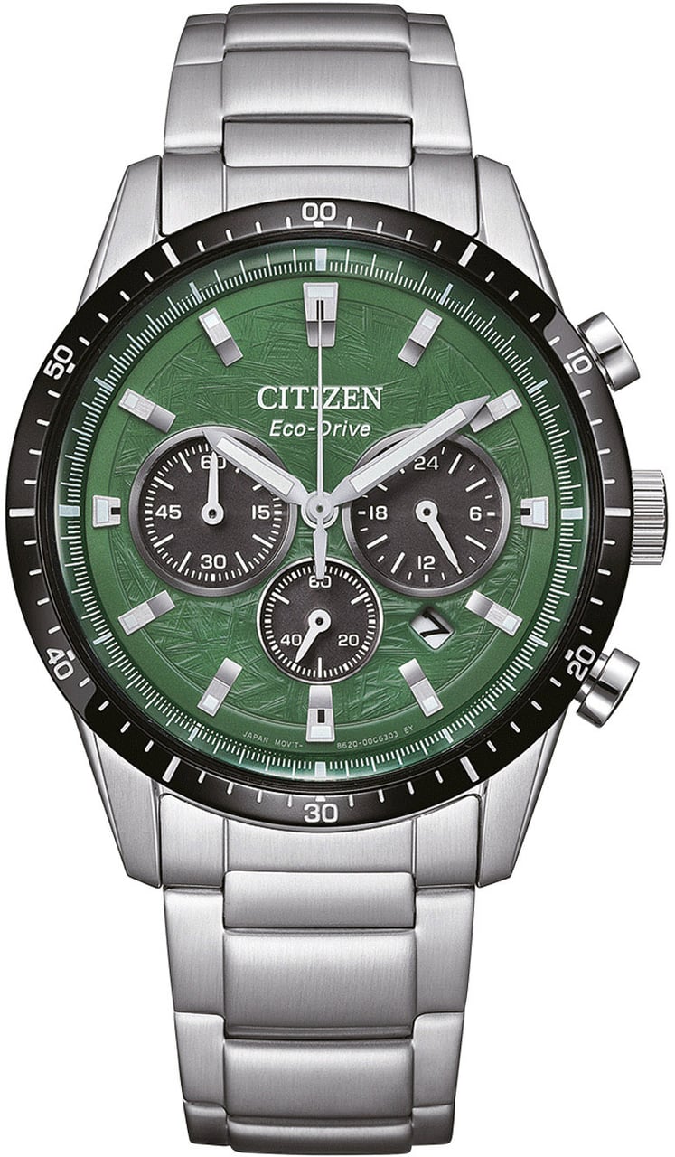Citizen CA4624-56X Eco-Drive Chrono horloge Groen