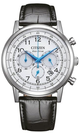 Citizen CA4630-02A Eco-Drive chronograaf horloge Wit