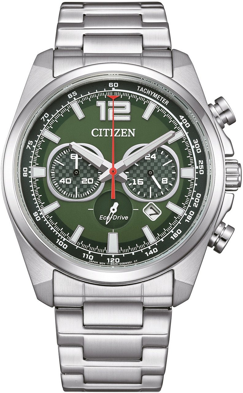 Citizen CA4640-50X Chrono Active Sport horloge Groen