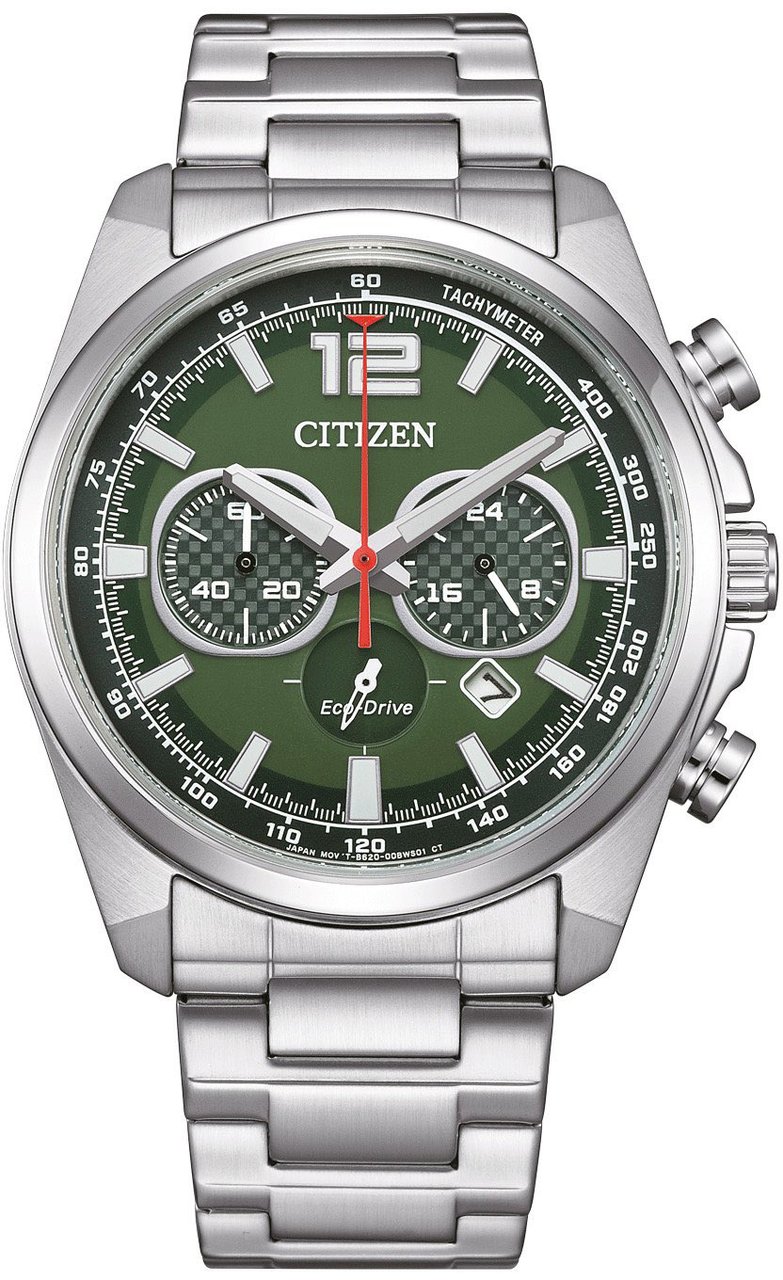Citizen CA4640-50X Chrono Active Sport horloge Groen