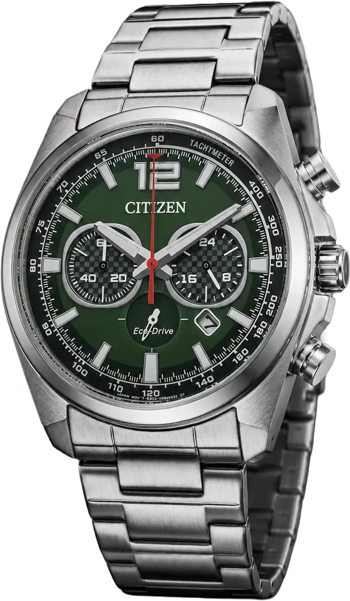 Citizen CA4640-50X Chrono Active Sport horloge Groen