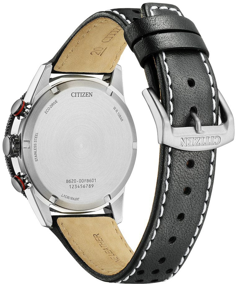 Citizen CA4717-06E Chrono Eco-Drive horloge 40 mm Zwart