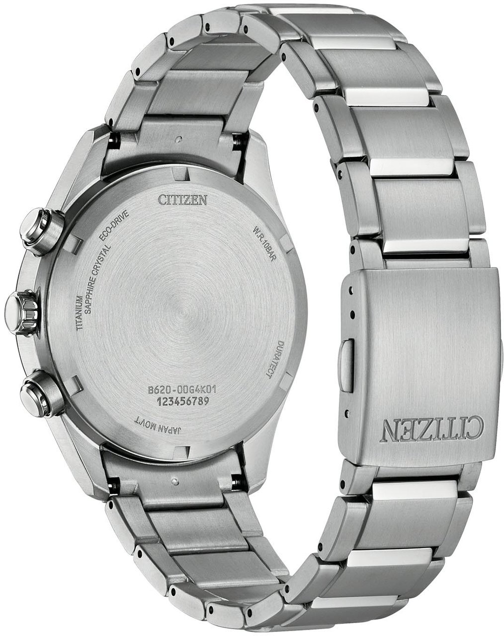 Citizen CA4750-51A Super Titanium Eco-Drive horloge 40 mm Beige