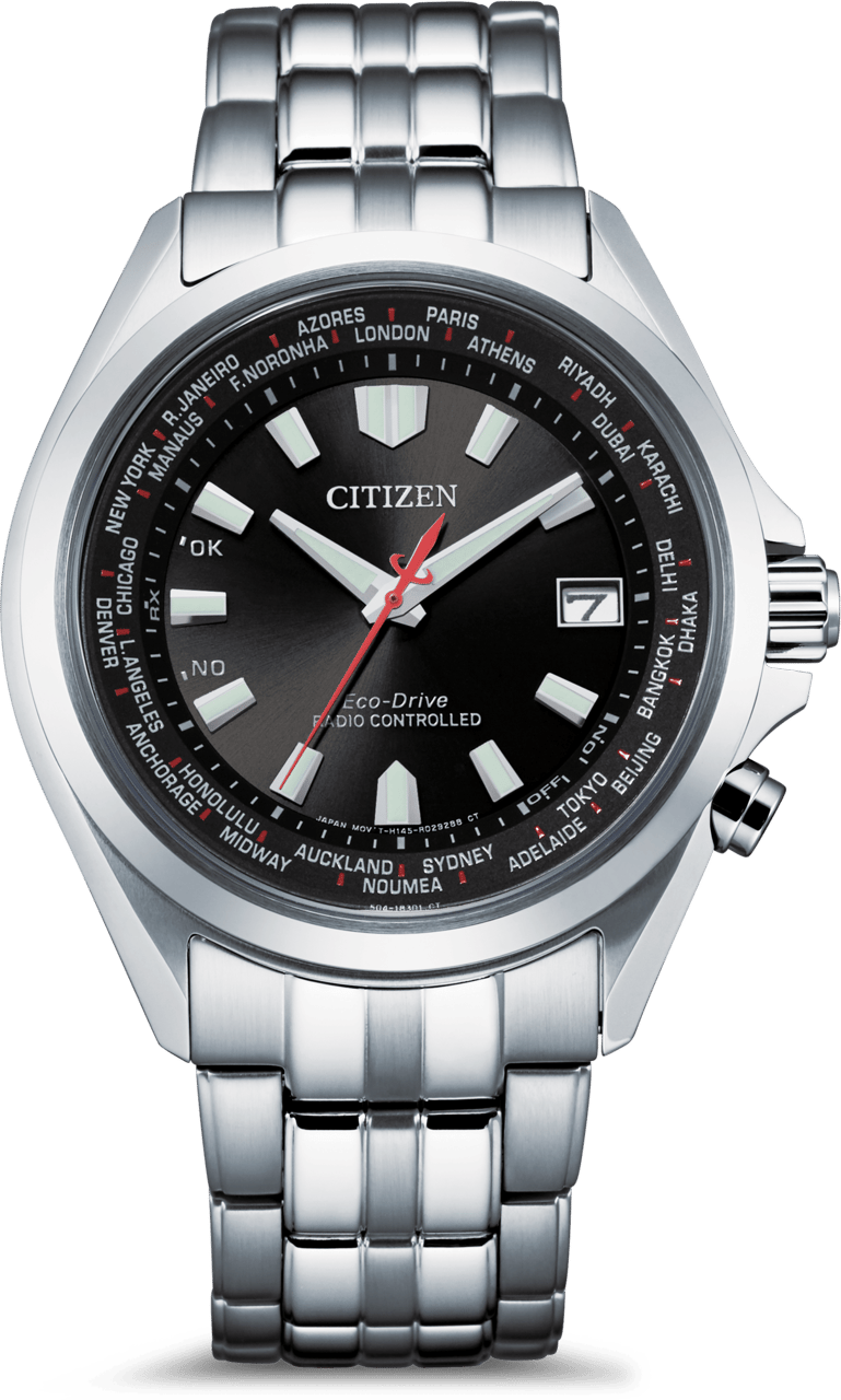 Citizen CB0220-85E Radio Controlled horloge 42 mm Zilver