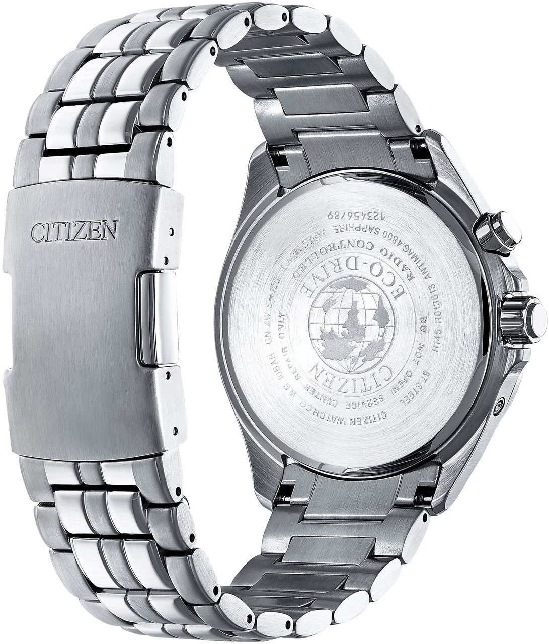 Citizen CB0220-85E Radio Controlled horloge 42 mm Zilver
