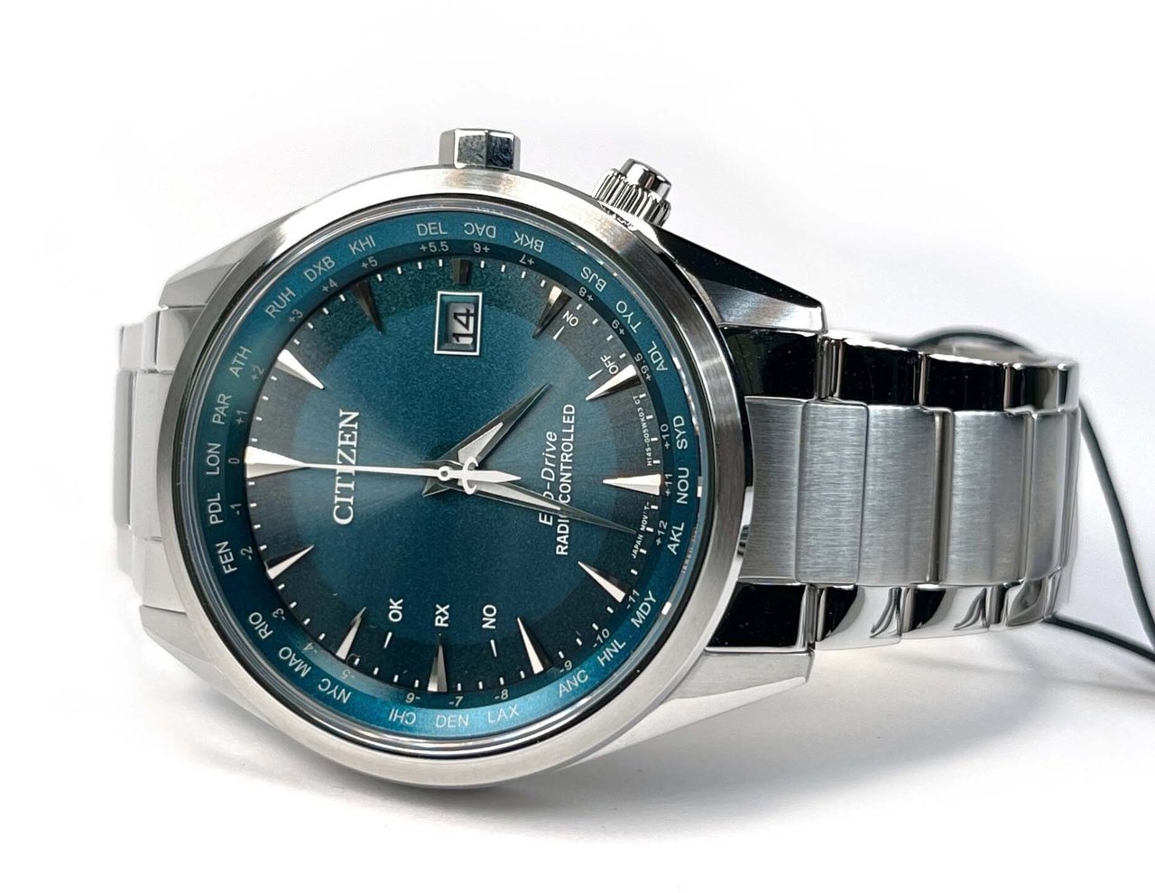 Citizen CB0270-87L Radio Controlled PCAT horloge 43 mm Blauw