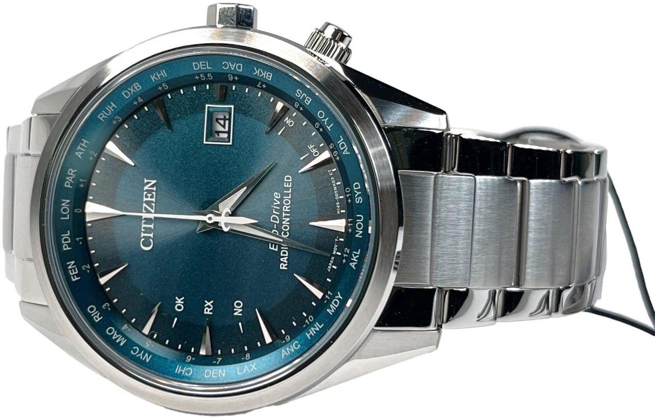 Citizen CB0270-87L Radio Controlled PCAT horloge 43 mm Blauw