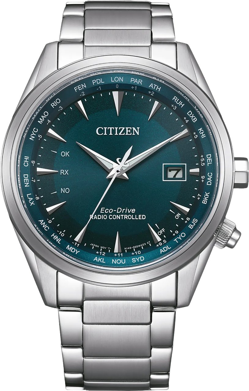 Citizen CB0270-87L Radio Controlled PCAT horloge 43 mm Blauw