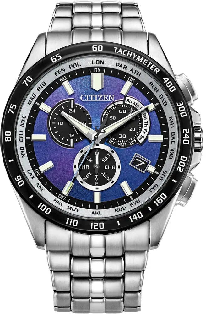 Citizen Citizen Horloge CB5874-81L Staal Radio Controlled Eco-drive 100m Waterdicht 42mm Zilver