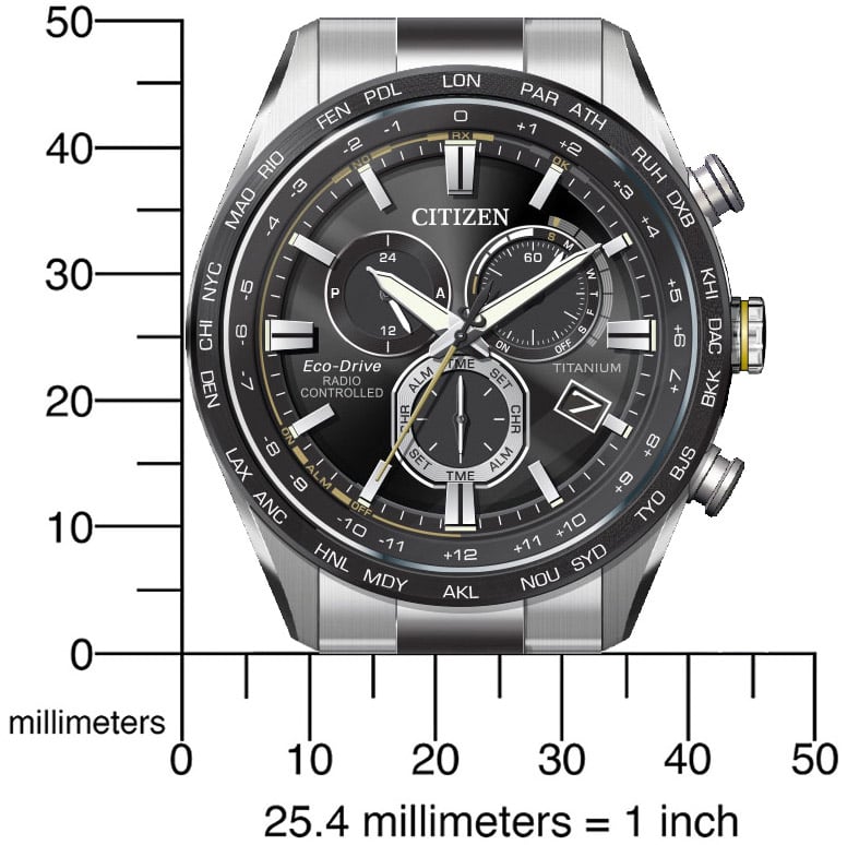 Citizen CB5947-80E Promaster Radio Controlled PCAT horloge Grijs