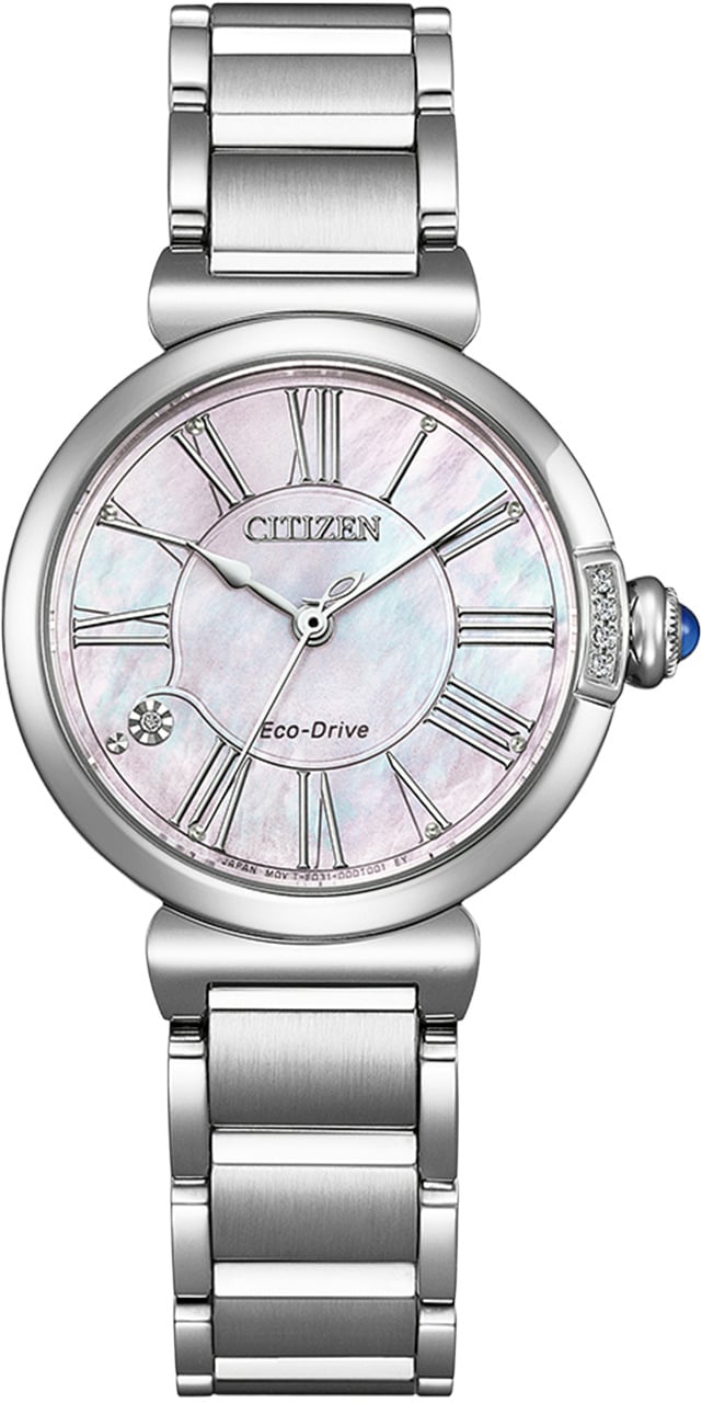 Citizen EM1060-87Y Eco-Drive dameshorloge 29 mm Wit