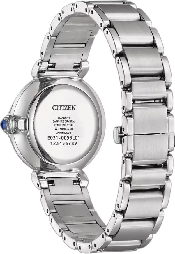 Citizen EM1070-83A Eco-Drive dameshorloge 29 mm Zilver