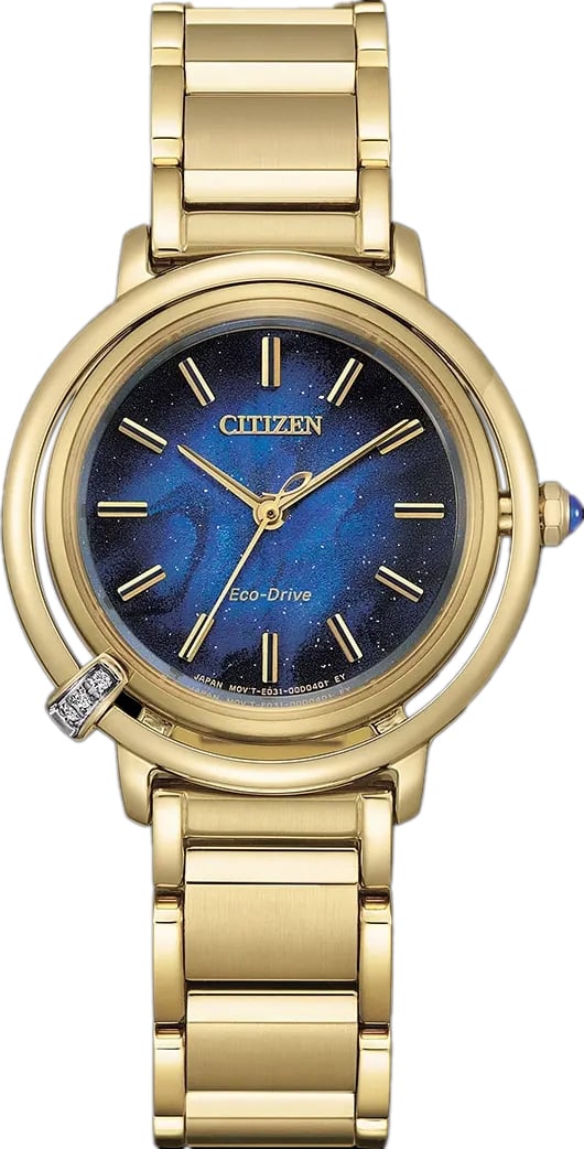 Citizen EM1099-57L Aqua Limited Edition dameshorloge Blauw