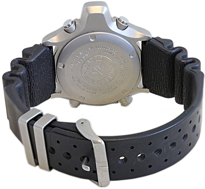 Citizen JP2000-08E Promaster Marine horloge Zwart