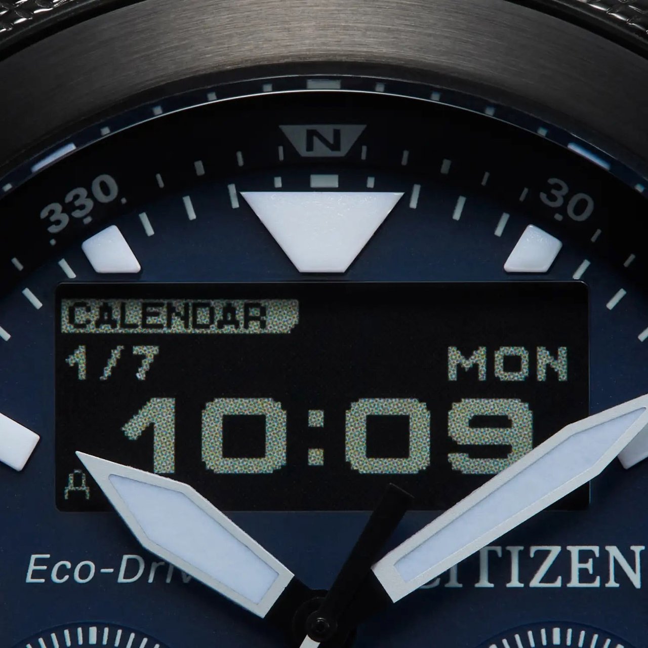 Citizen JV1006-51L Promaster Land horloge Blauw