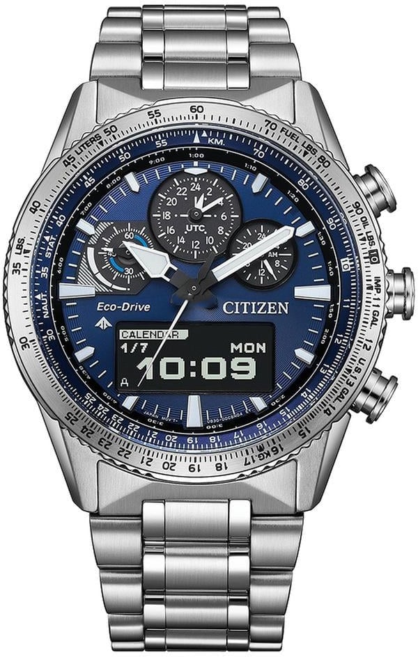 Citizen JV2000-51L Promaster Sky Eco-Drive horloge Blauw