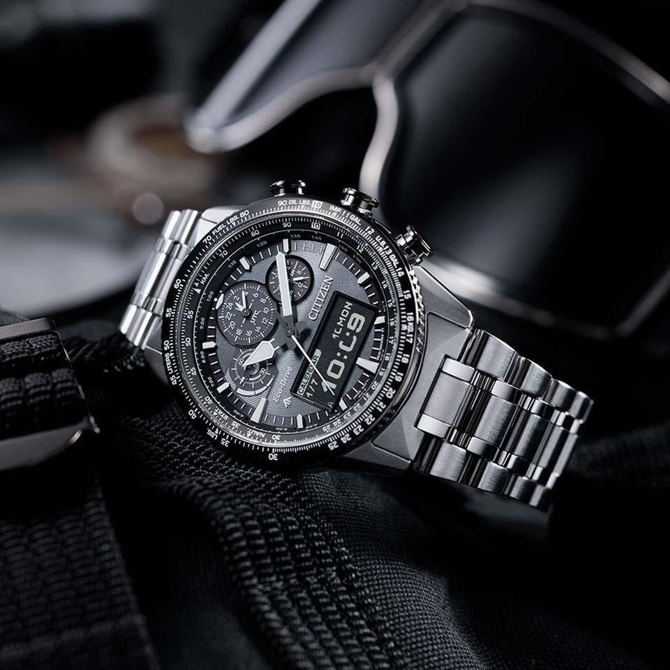 Citizen JV2006-55H Promaster Sky Eco-Drive horloge Grijs